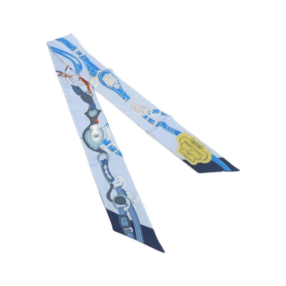 Hermes BRIDES DE GALA APPLIQUE Twilly 063940S Scarf Muffler